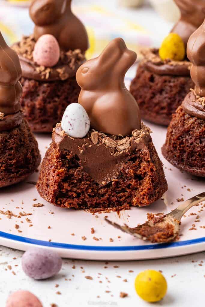 easter nest cakes