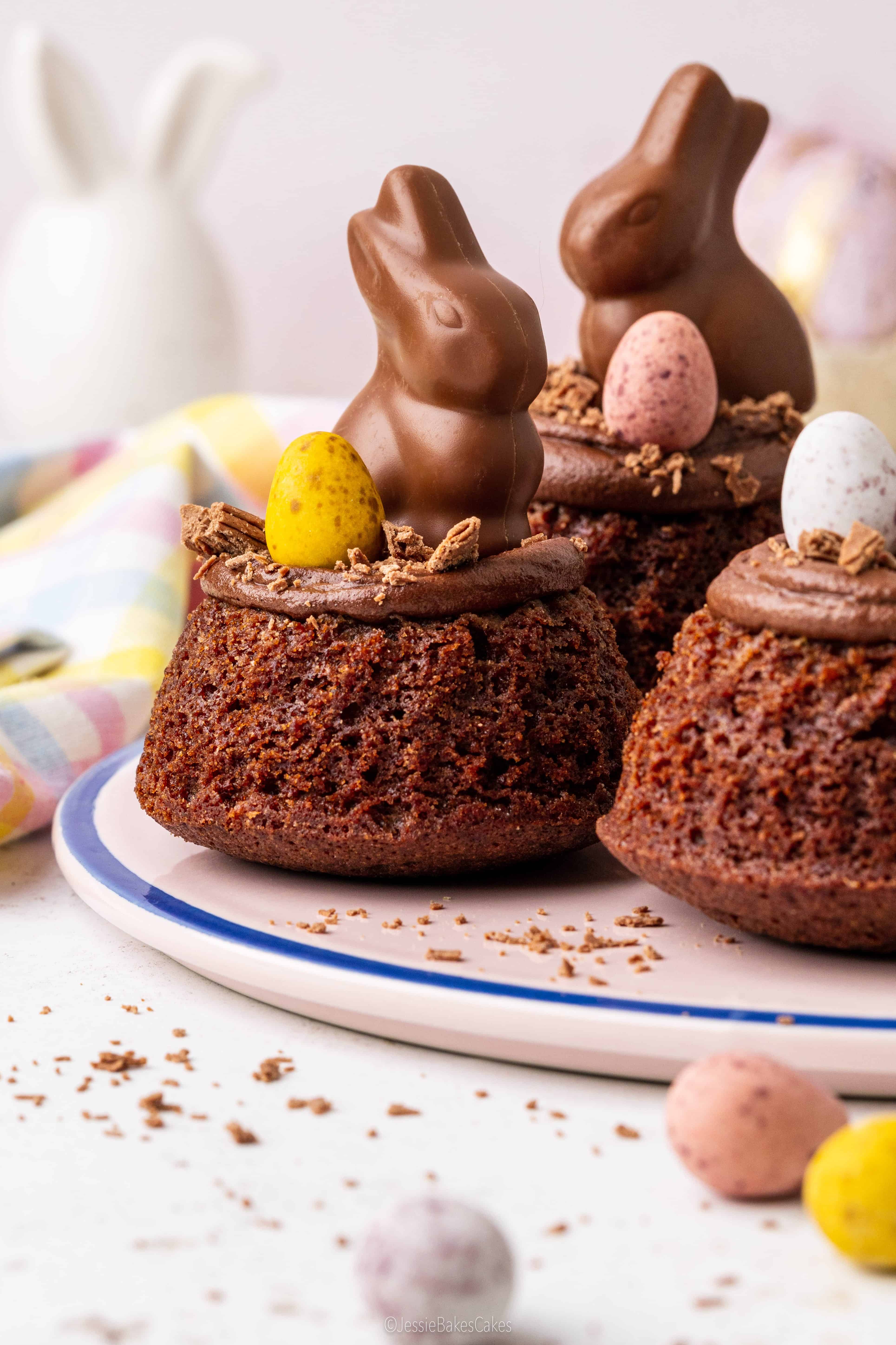 Mini Easter Nest Cakes