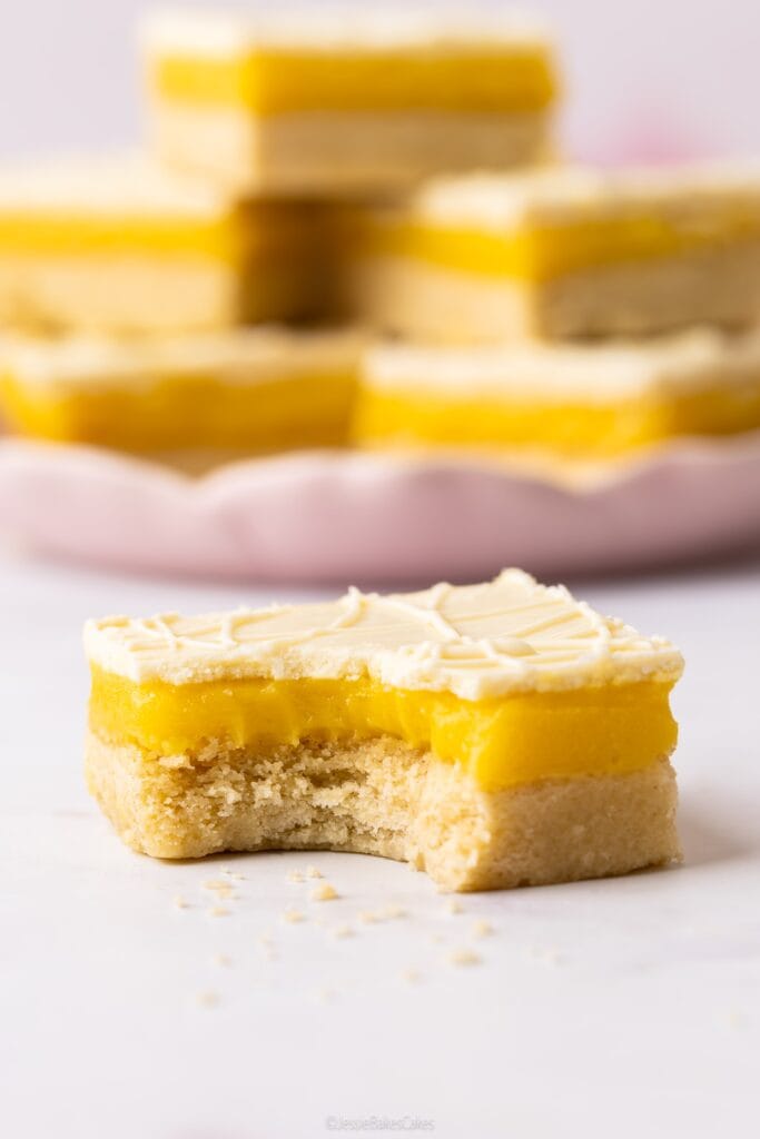 White Chocolate Mango Millionaire's Shortbread