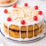 Cherry Bakewell Cake