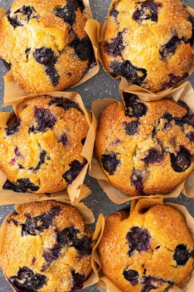 easy blueberry muffins