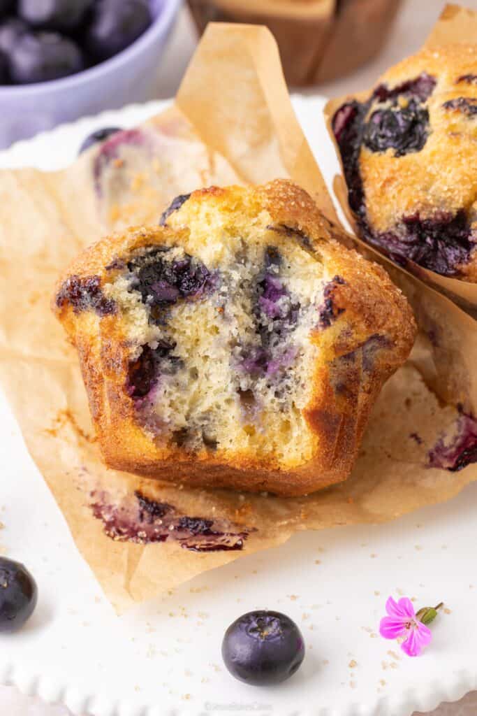 easy blueberry muffins
