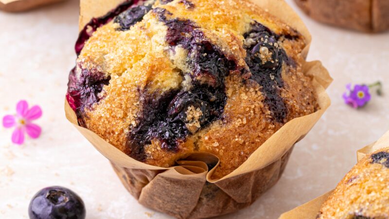 Easy Blueberry Muffins