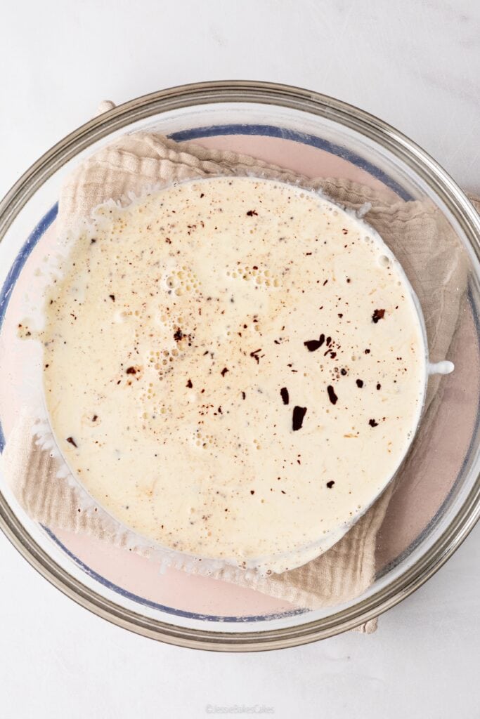 heated cream