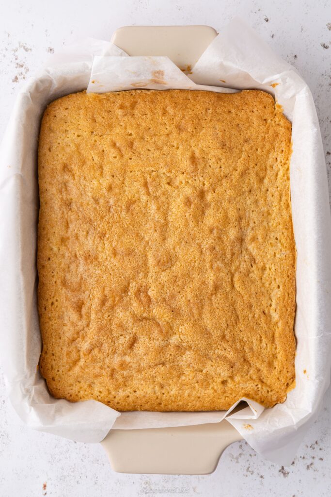 cake out the oven