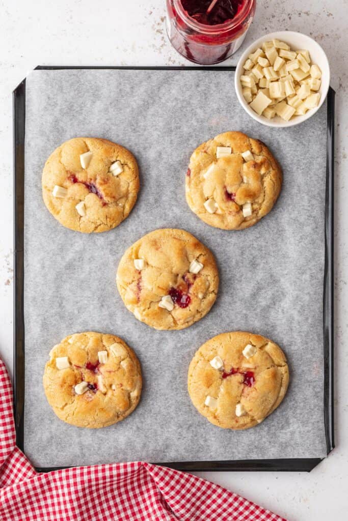 raspberry jam cookies