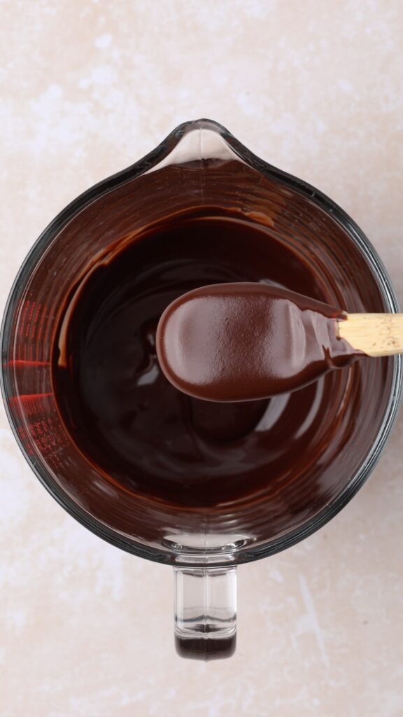 melted chocolate