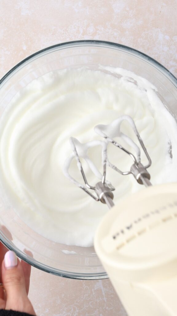 whipped egg whites