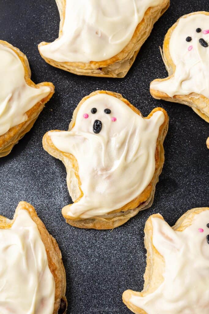 Boo-berry Ghost pastries