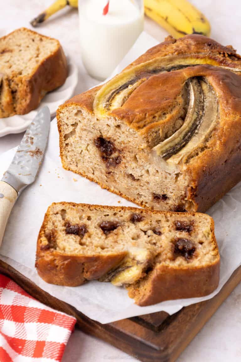 Milkybar Chocolate Crumble Banana Bread