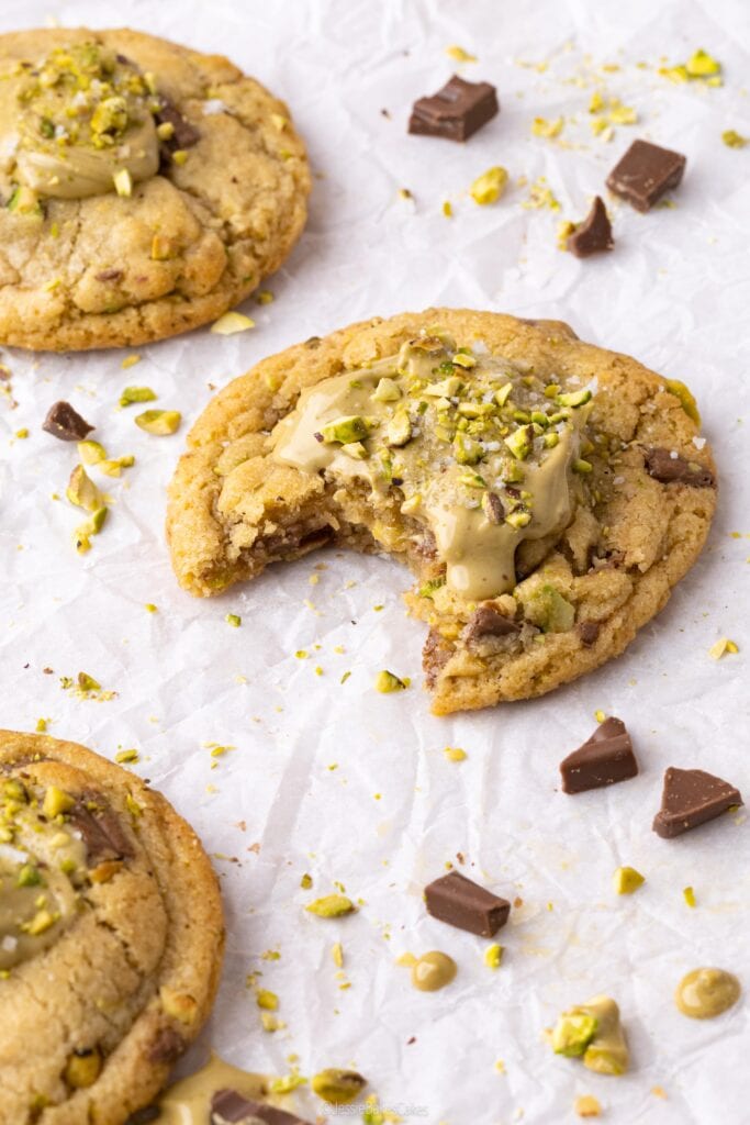 pistachio chocolate chip cookies 