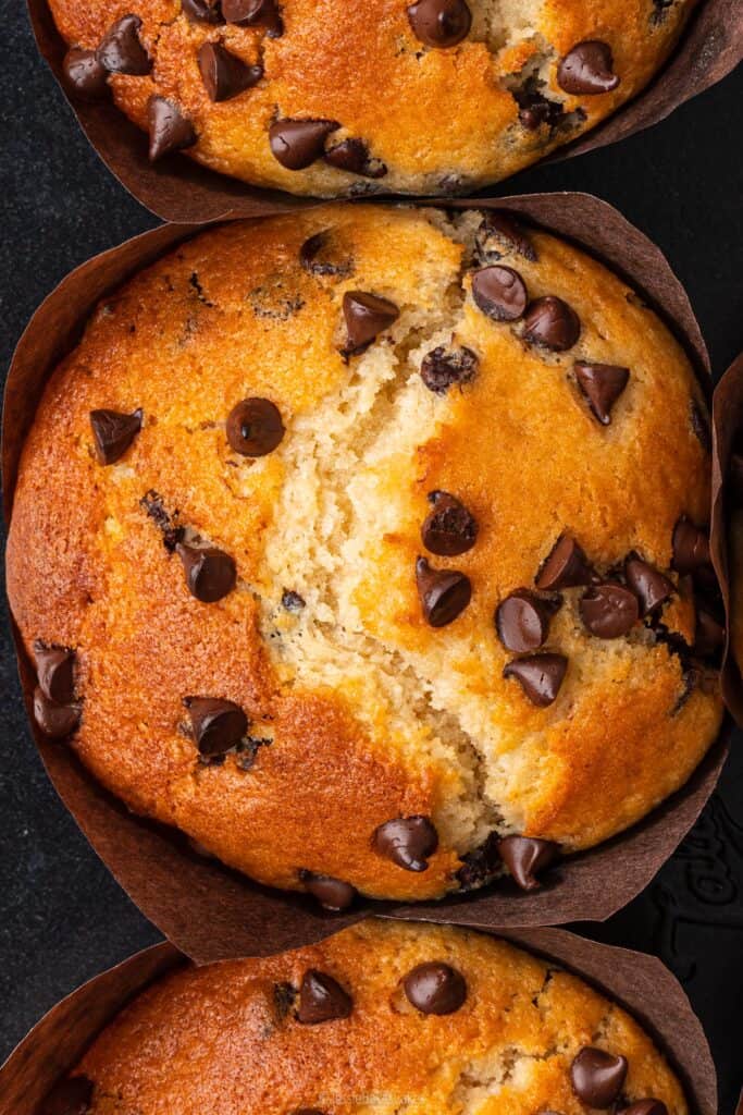 chocolate chip muffins