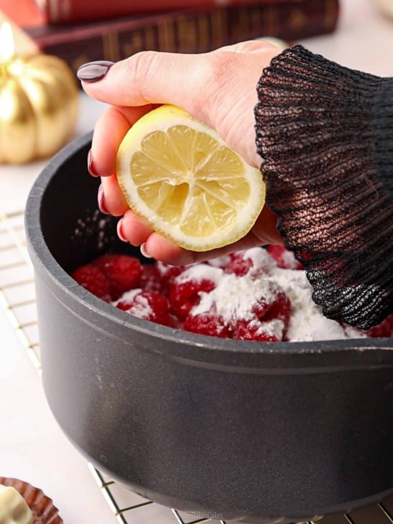 raspberry coulis