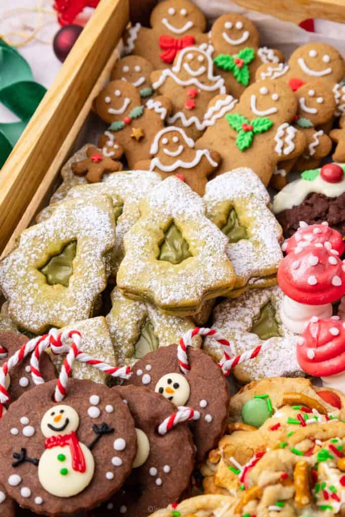 Christmas cookie box 