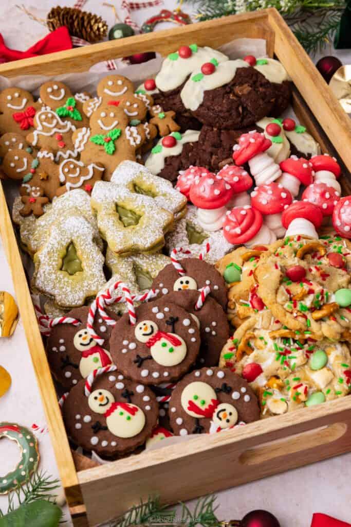 Christmas cookie box 