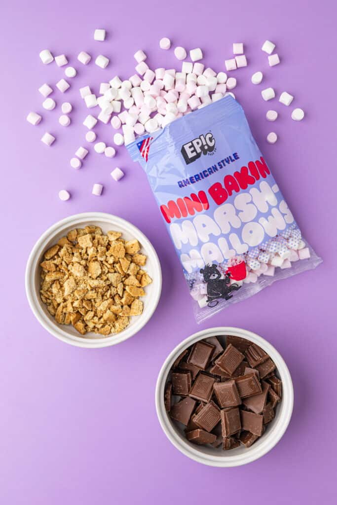 rocky road chocolate bark