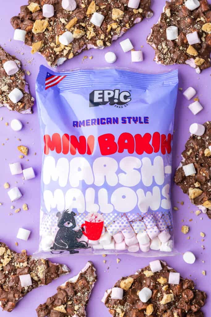 rocky road chocolate bark