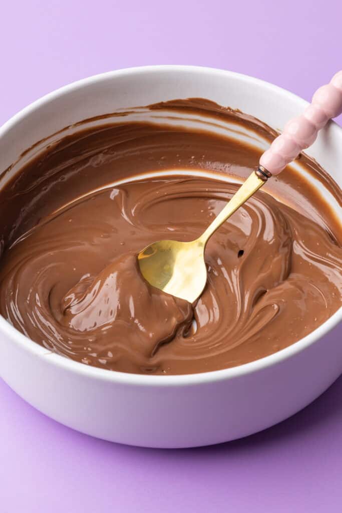 melted chocolate