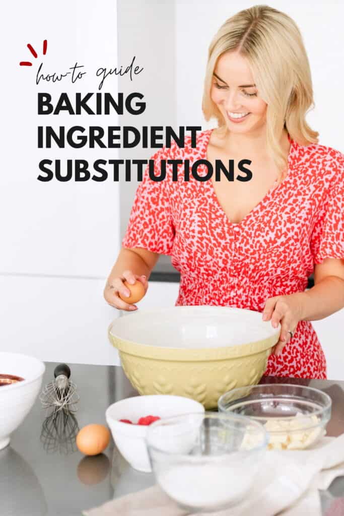 baking ingredient substitutions