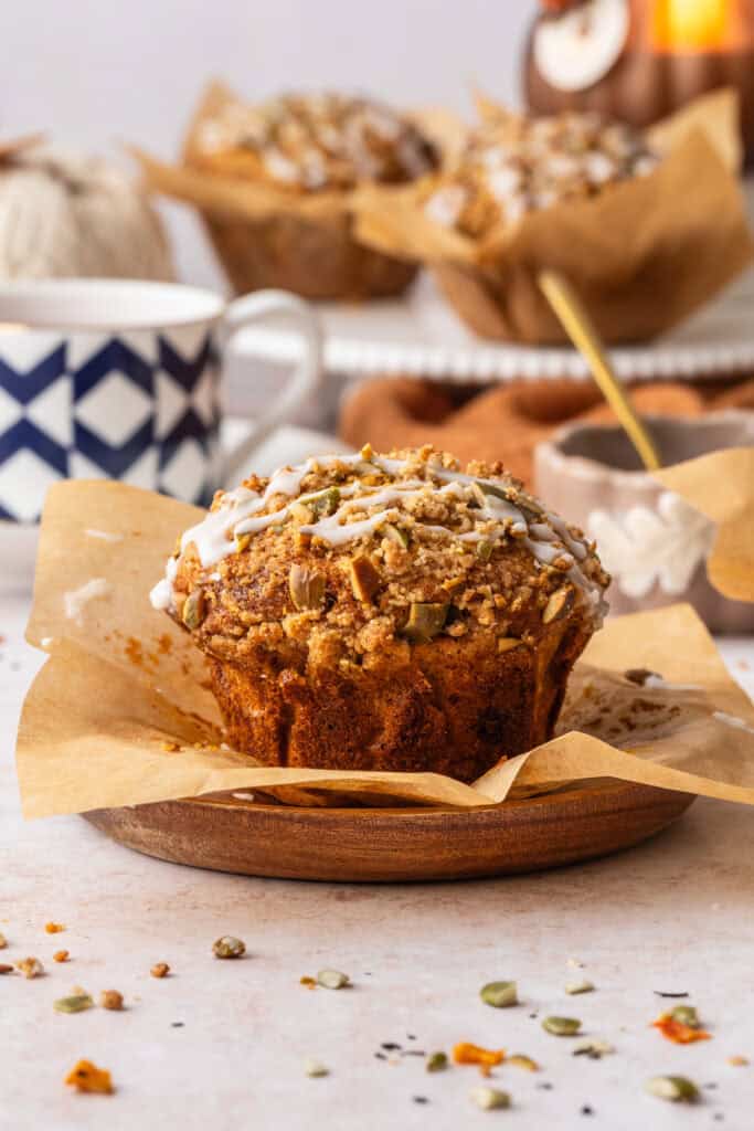 Pumpkin chai muffins