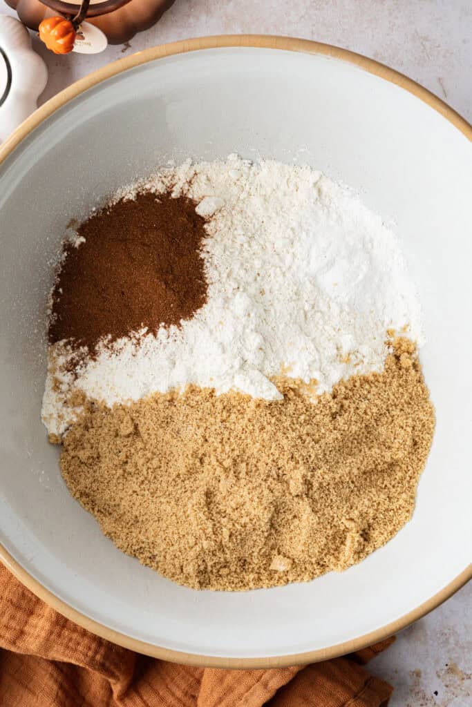 Muffin mixture dry
