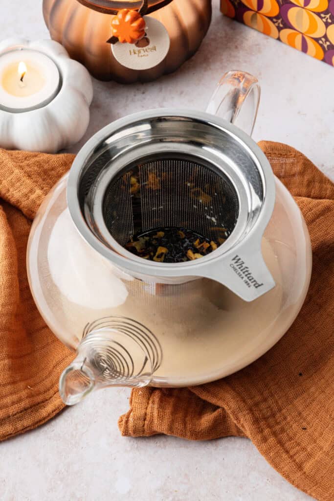 Pumpkin chai tea
