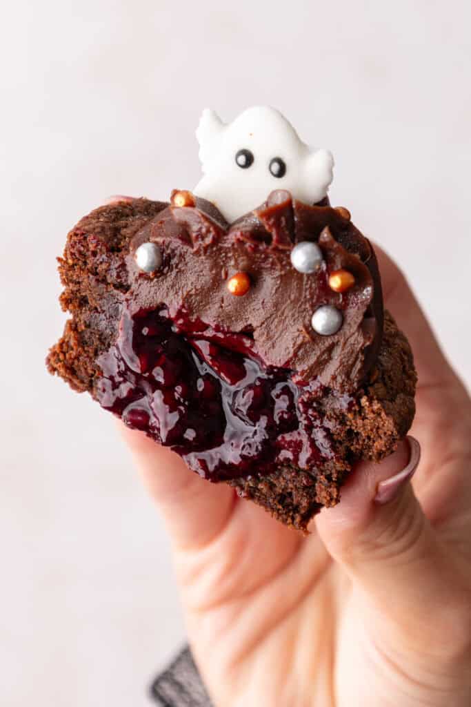 Midnight potion brownies