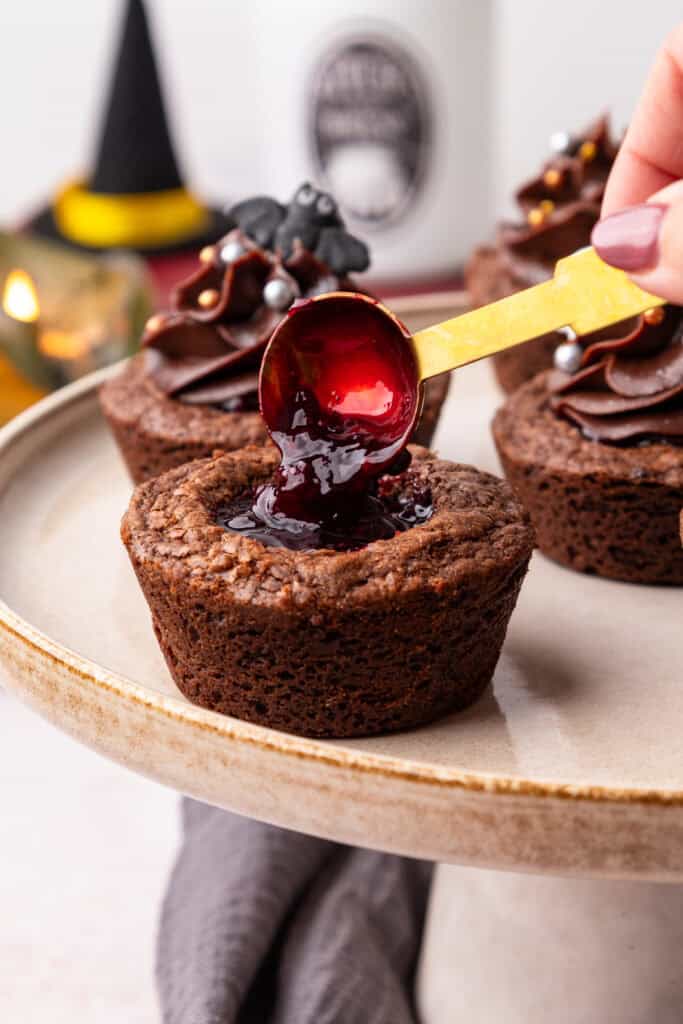Midnight potion brownies