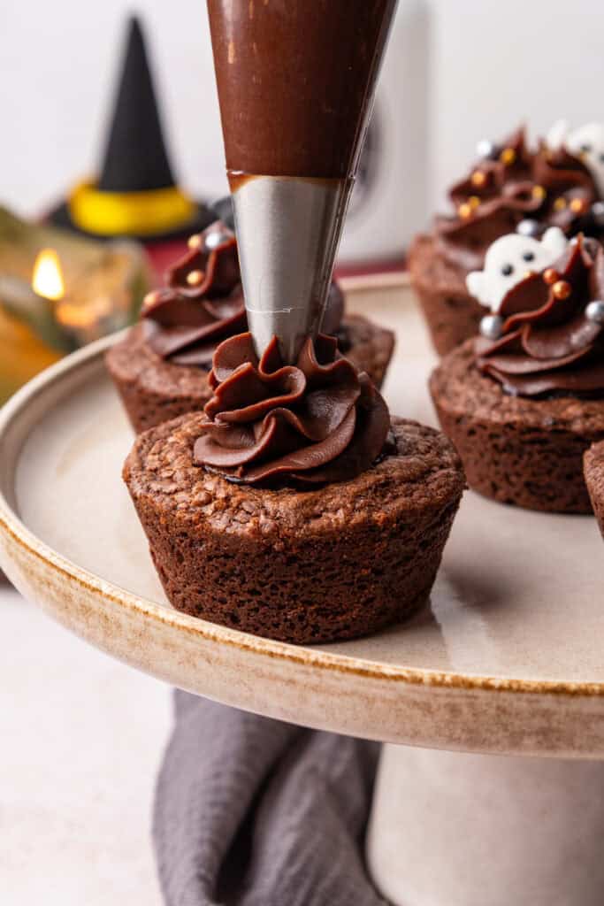 Midnight potion brownies